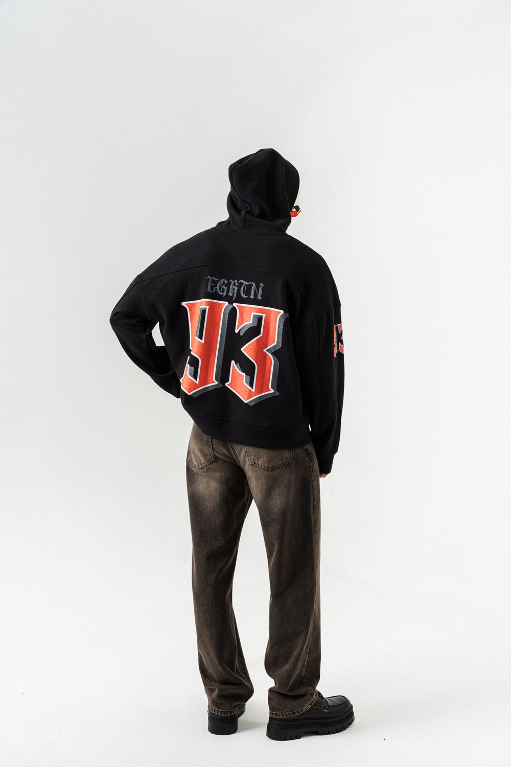93 Huddle Kapüşonlu Sweatshirt Hoodie