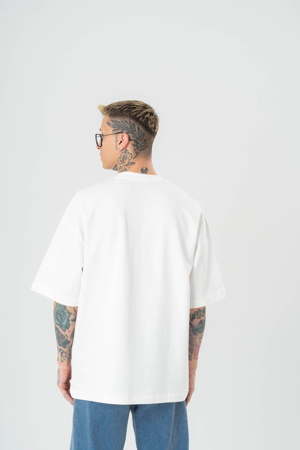 Love Rabbit Nakış Detaylı Oversize T-shirt