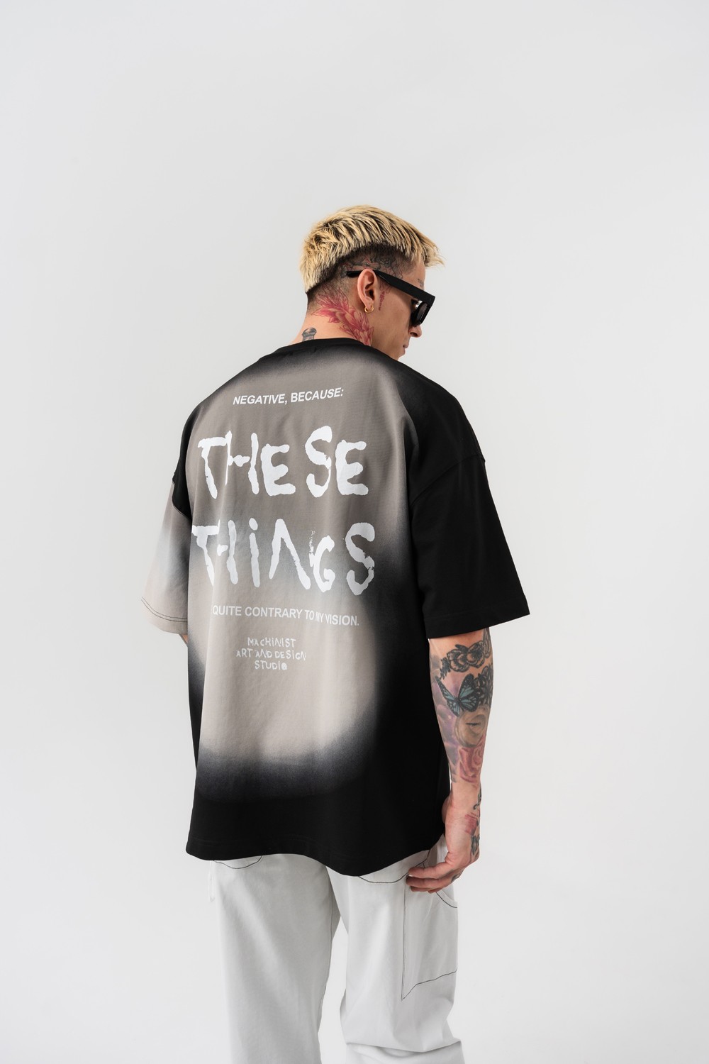 Things Sırt Baskılı Oversize T-shirt