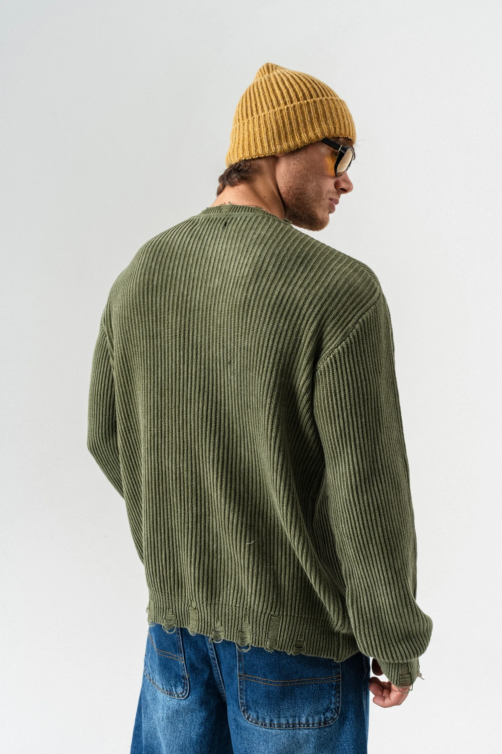 Dailytone Bisiklet Yaka Retro Triko Kazak