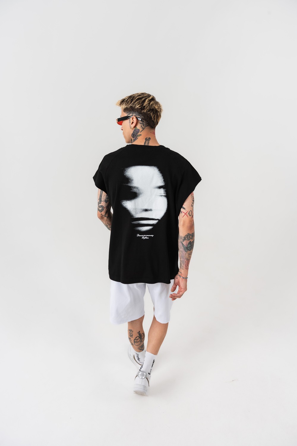Foggy Pulse Kolsuz Oversize T-shirt