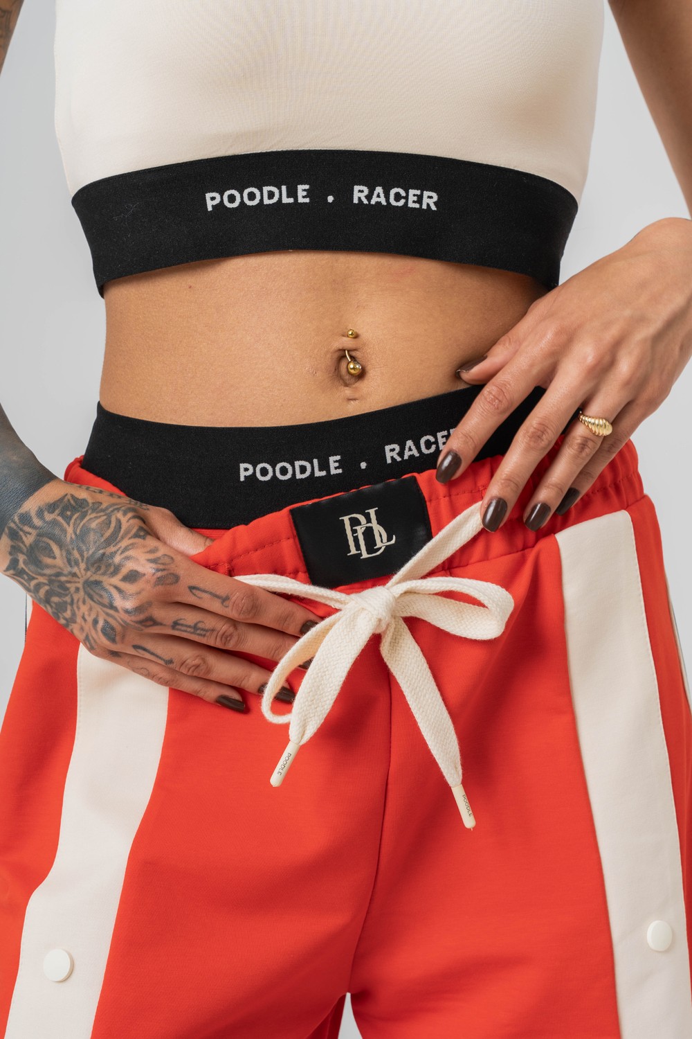 Urban Stripe Şerit ve Trok Detaylı Baggy Kadın Eşofman Alt