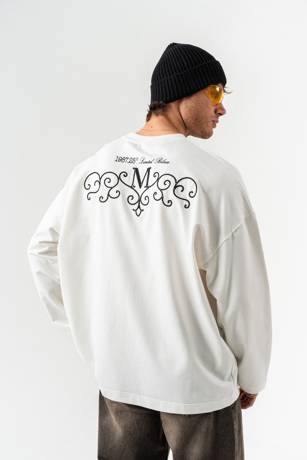 Nullspace Sırt Nakışlı Bisiklet Yaka Sweatshirt