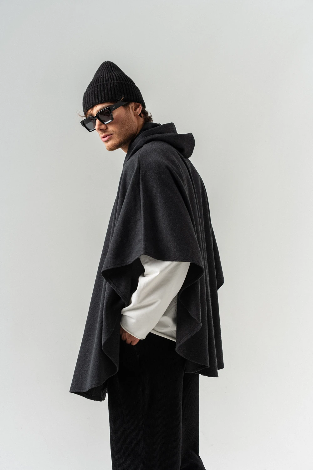 Nomvex Kapüşonlu Panço