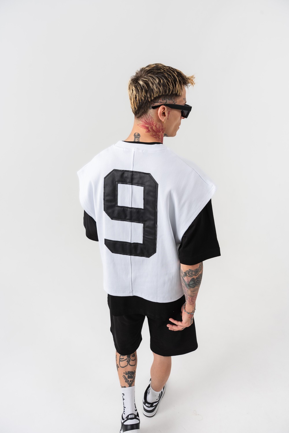 Patriot 9 Premium Oversize Crop ve T-shirt Bir Arada 2'li Set