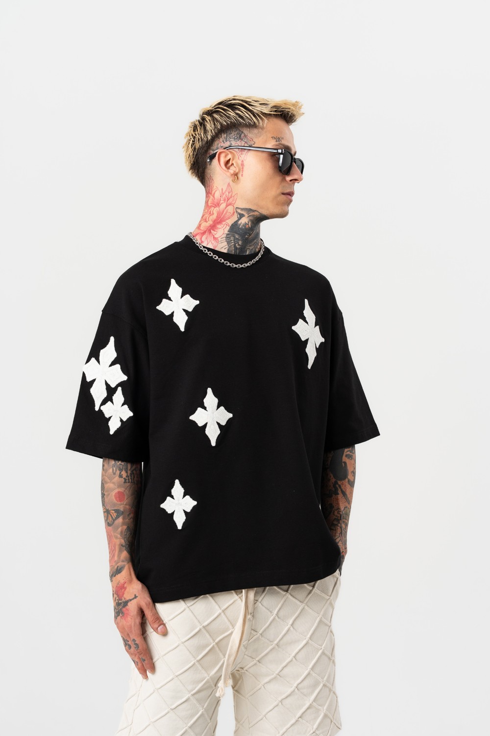 Starpiece Nakış Detaylı Oversize T-shirt