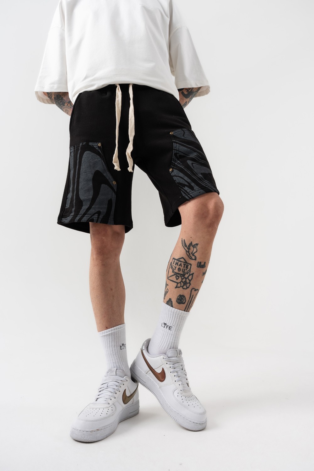 Shadowplay Trok Detay Oversize Şort