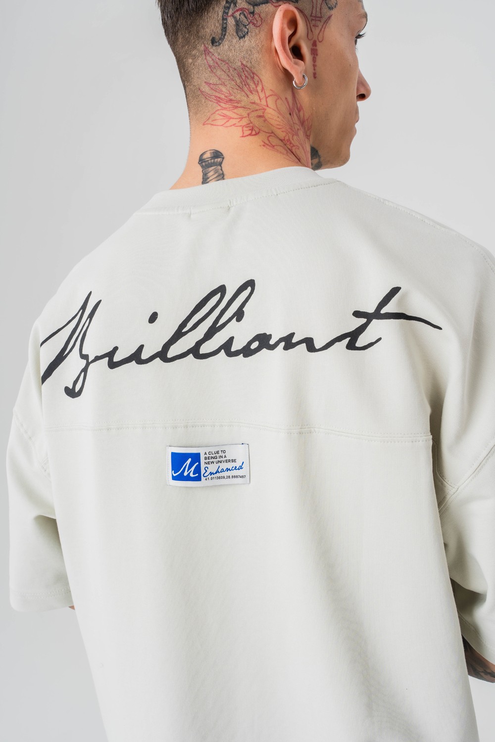 Armando 10  Patch Detaylı Oversize T-shirt