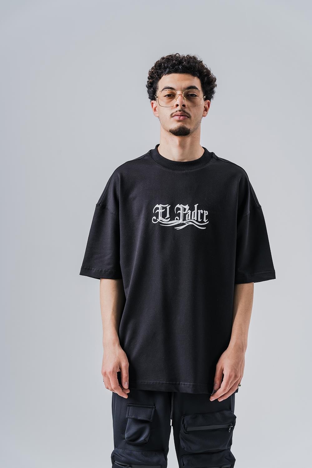 El Padre  Bisiklet Yaka Oversize T-shirt