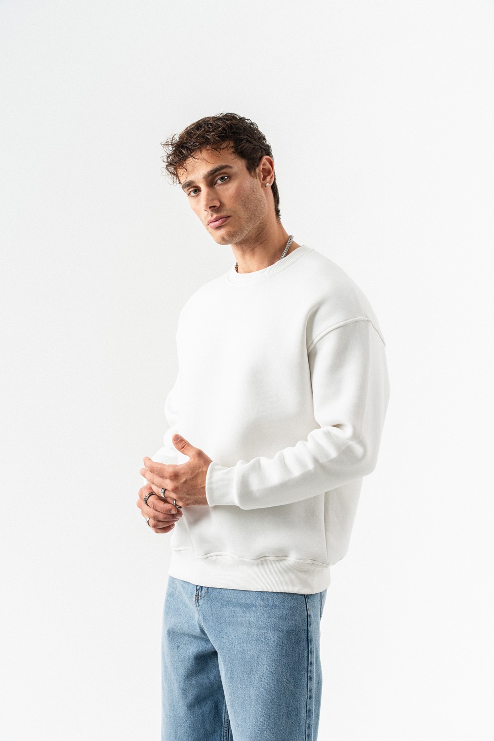 Deepwave Bisiklet Yaka Sweatshirt