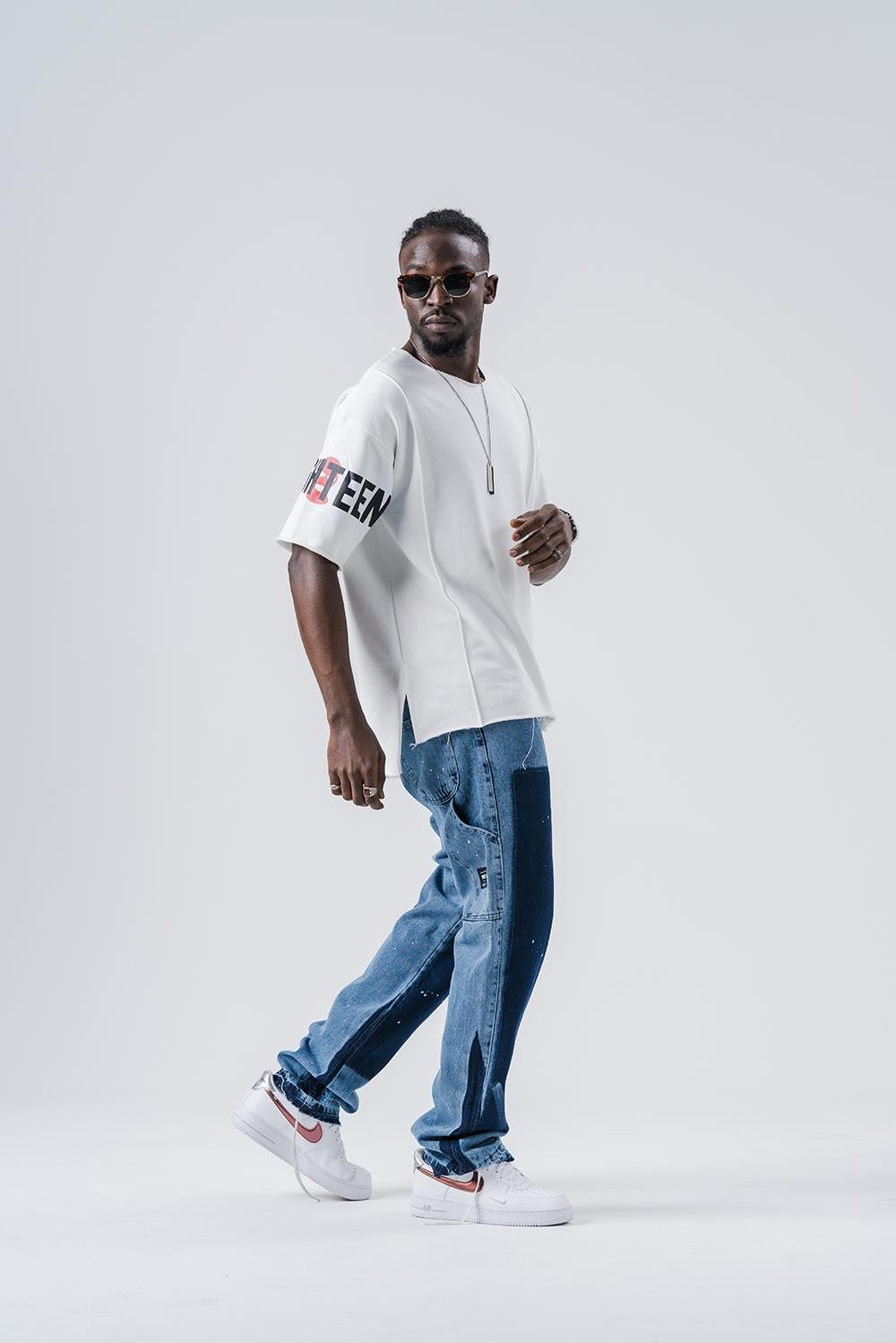 Rules  3 İplik Pis Yaka Oversize T-shirt