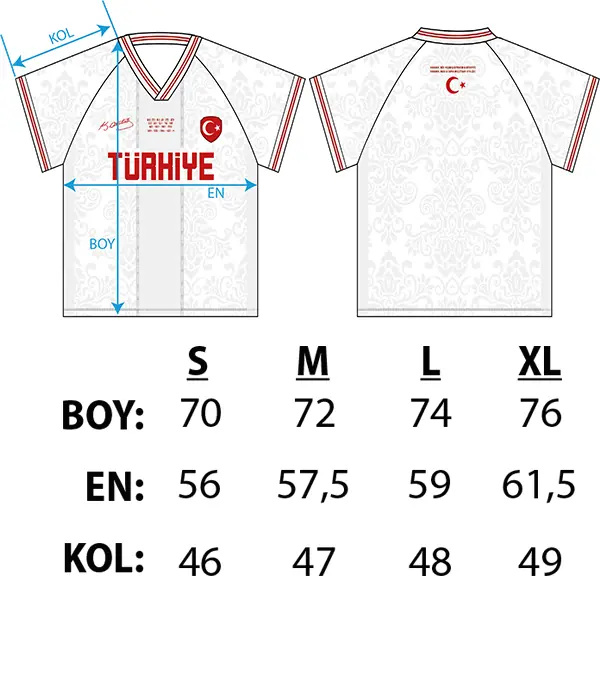 Gangown Beden Tablosu