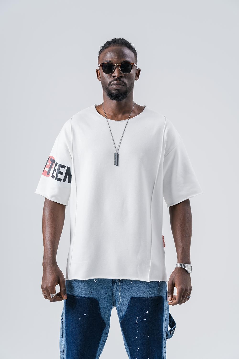Rules  3 İplik Pis Yaka Oversize T-shirt