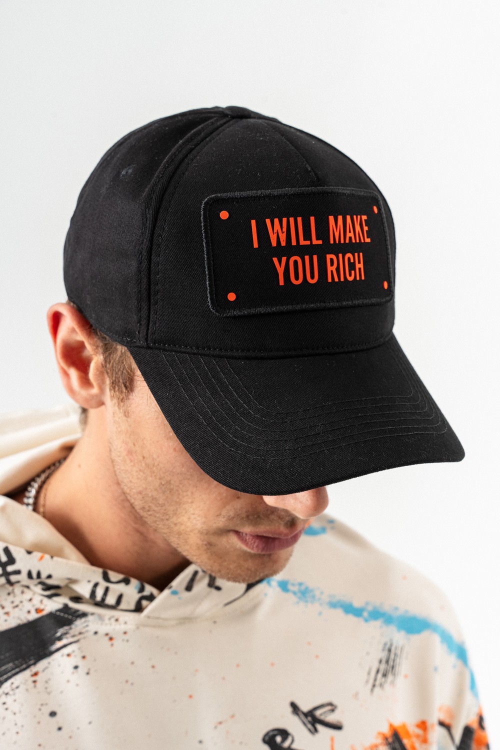 Rich Patch Nakışlı Şapka