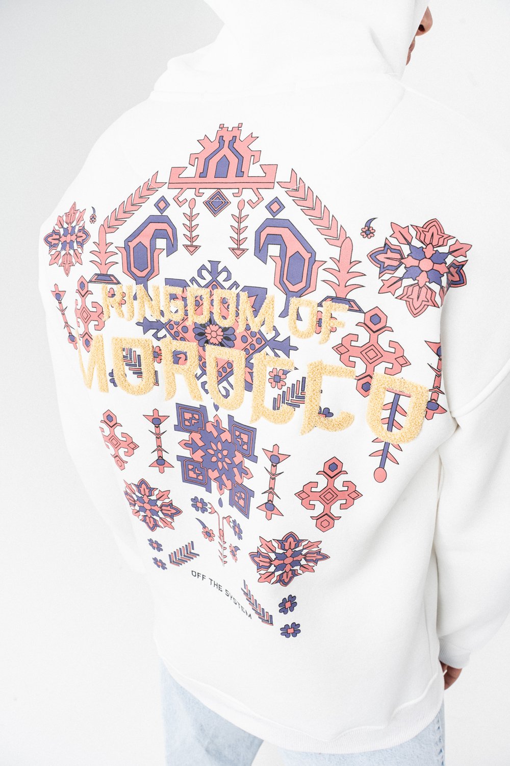 Morocco Nakış ve Patch Detay Sweatshirt Hoodie