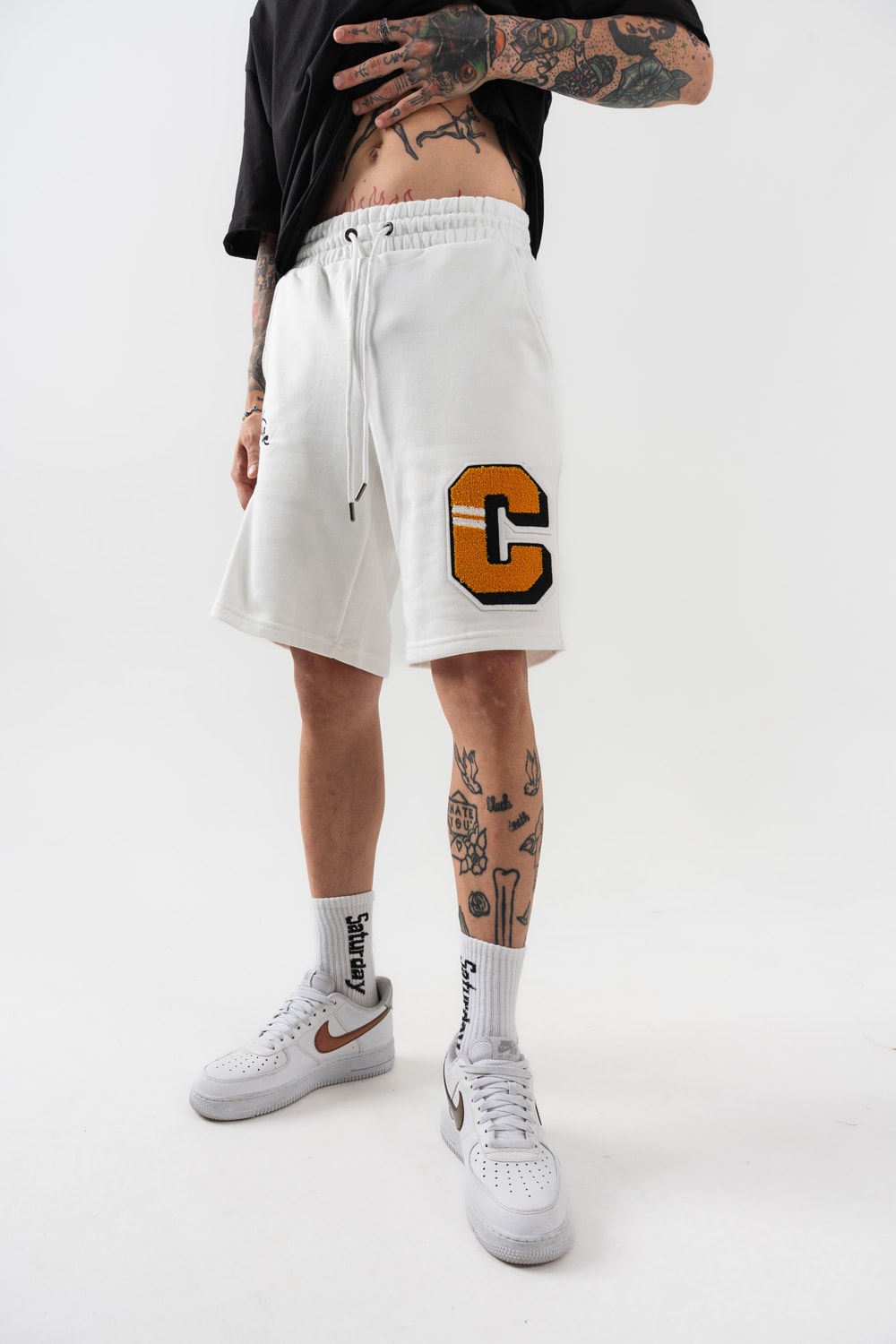 Culture C Nakışlı Oversize Şort