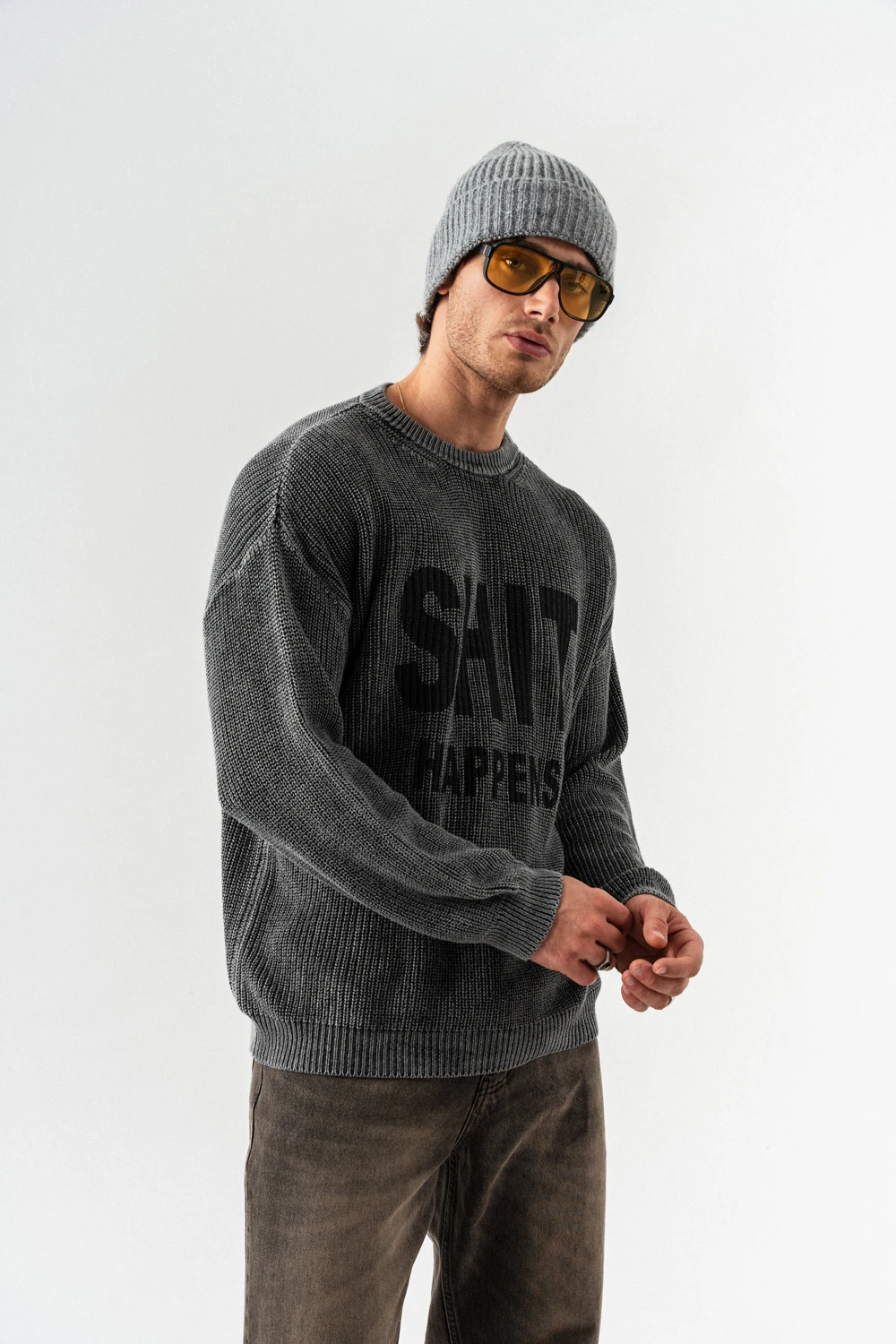 Happens Bisiklet Yaka Triko Kazak