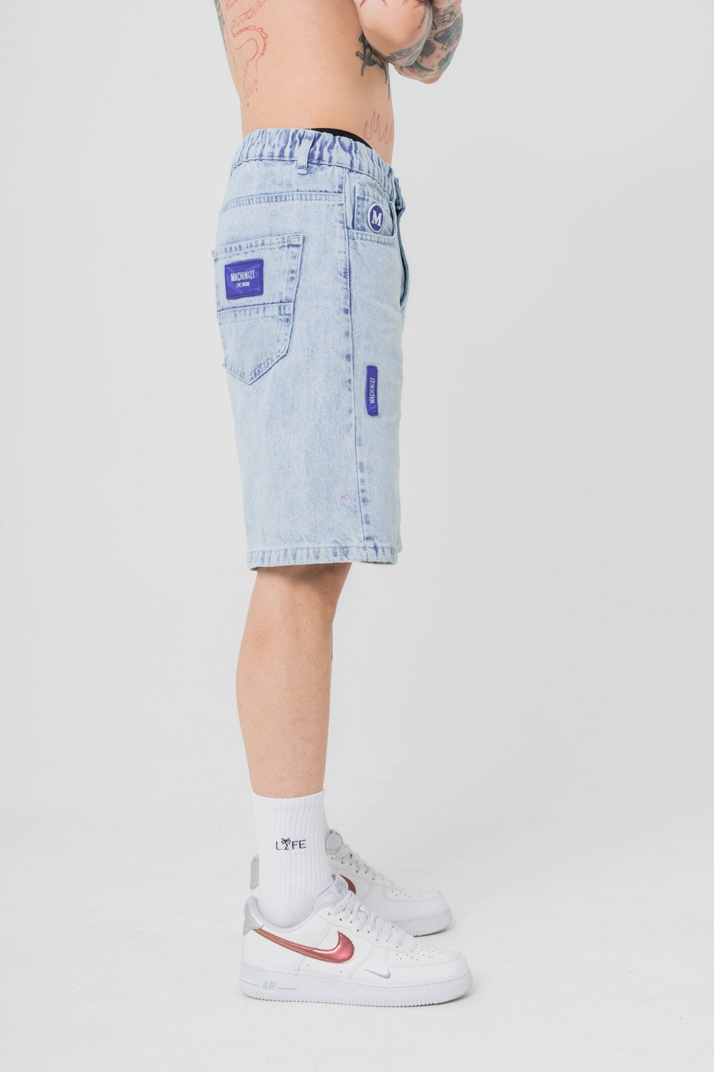 Urban Drip Jean Oversize Şort