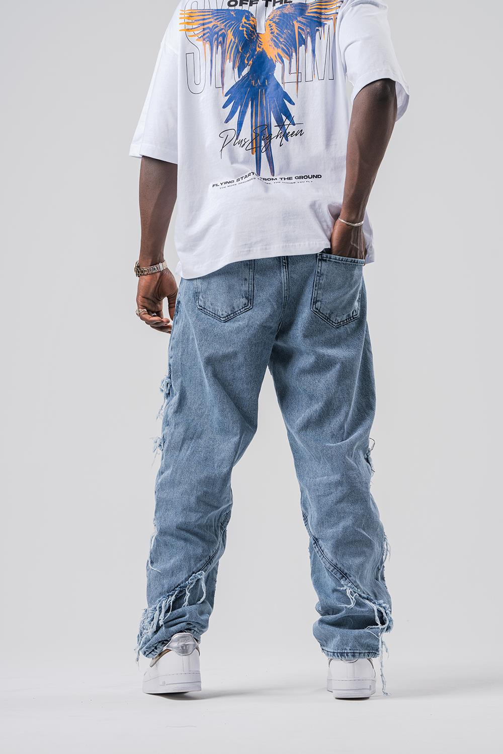 Tassel  Jean Baggy Pantolon