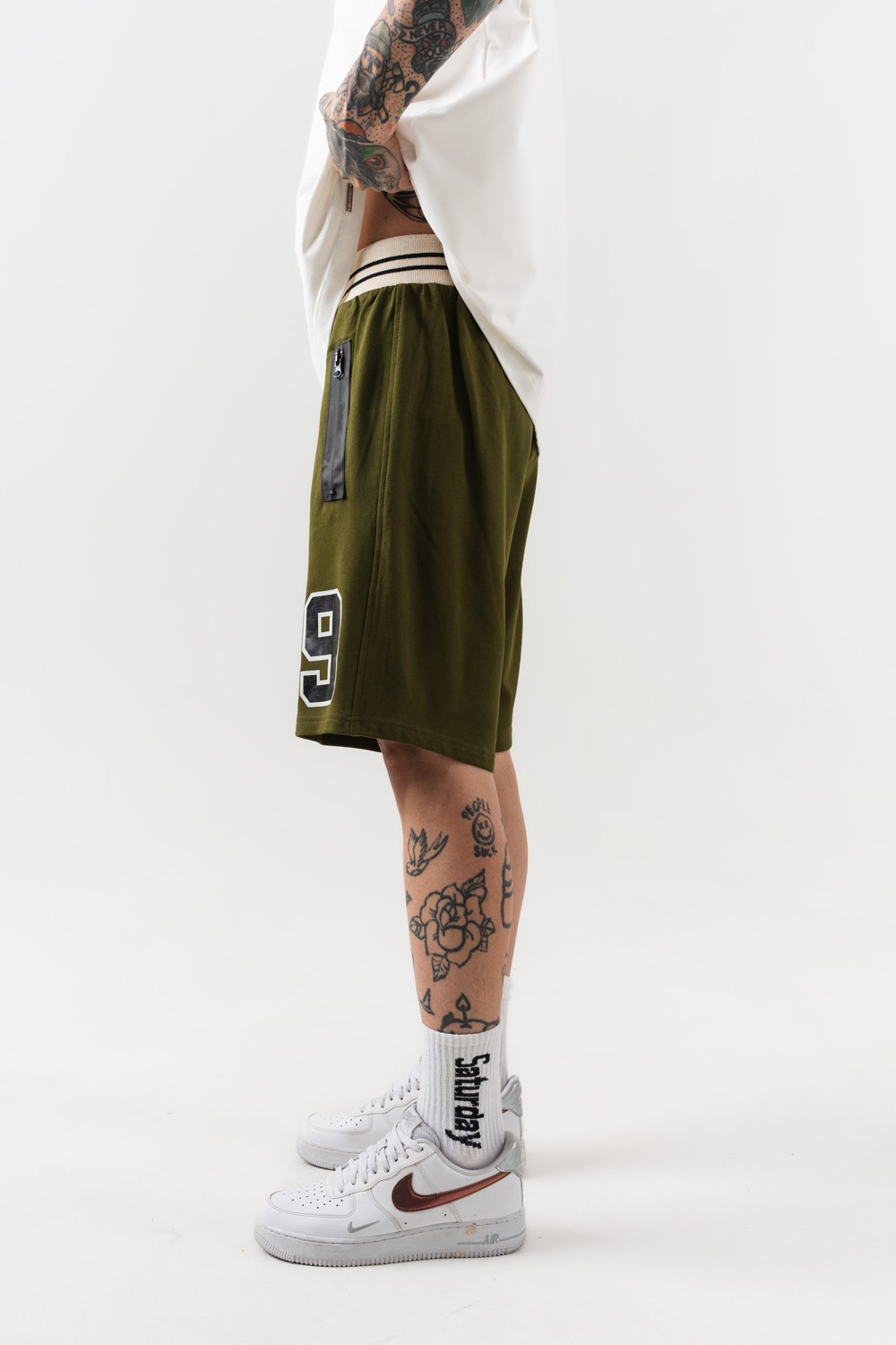 99 Zip Cep Oversize Şort
