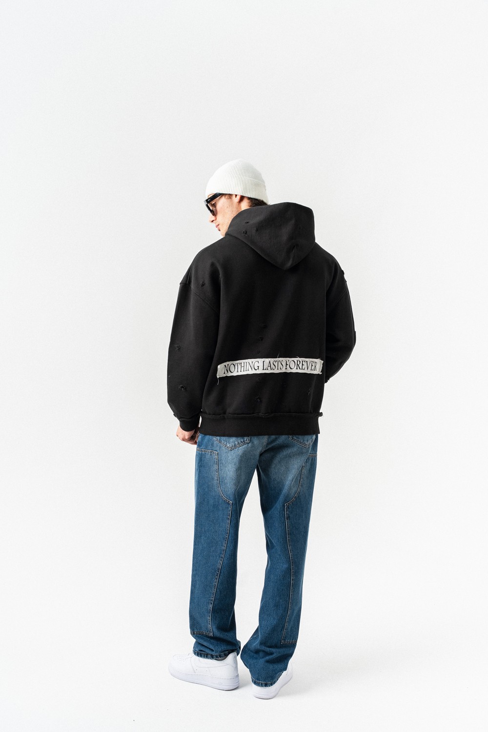 Fishborn Patch Detaylı Sweatshirt Hoodie