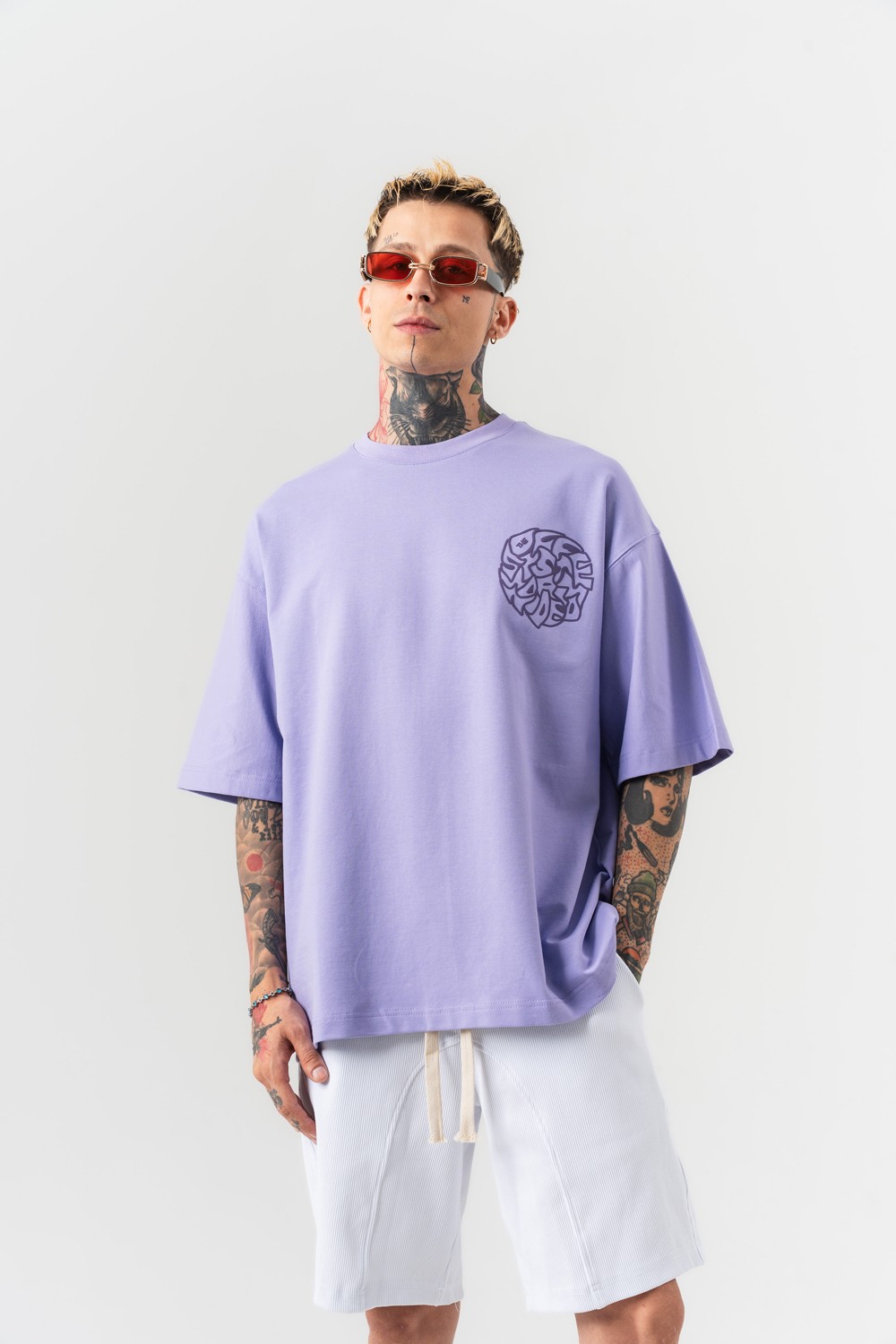 Noirline Oversize T-shirt - Mor