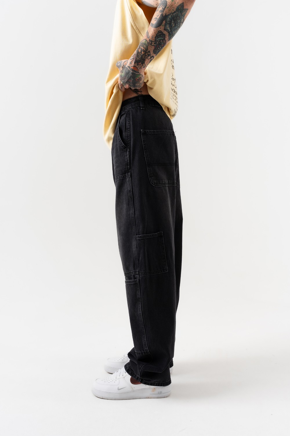 Grindcore Cep Detaylı Baggy Jean Pantolon