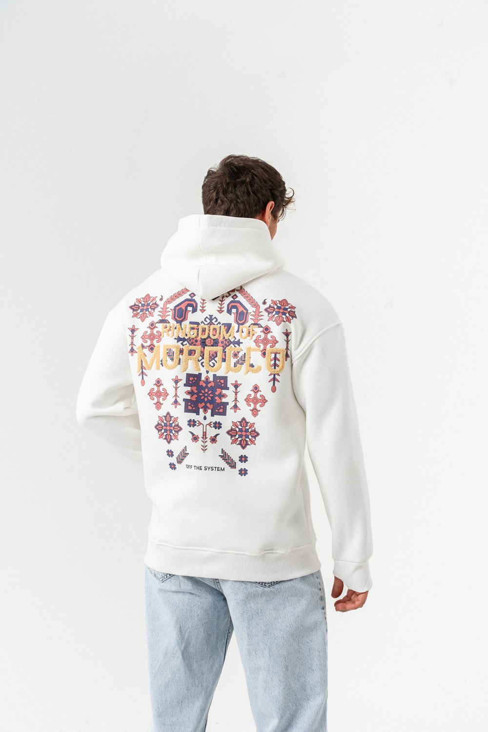 Morocco Nakış ve Patch Detay Sweatshirt Hoodie