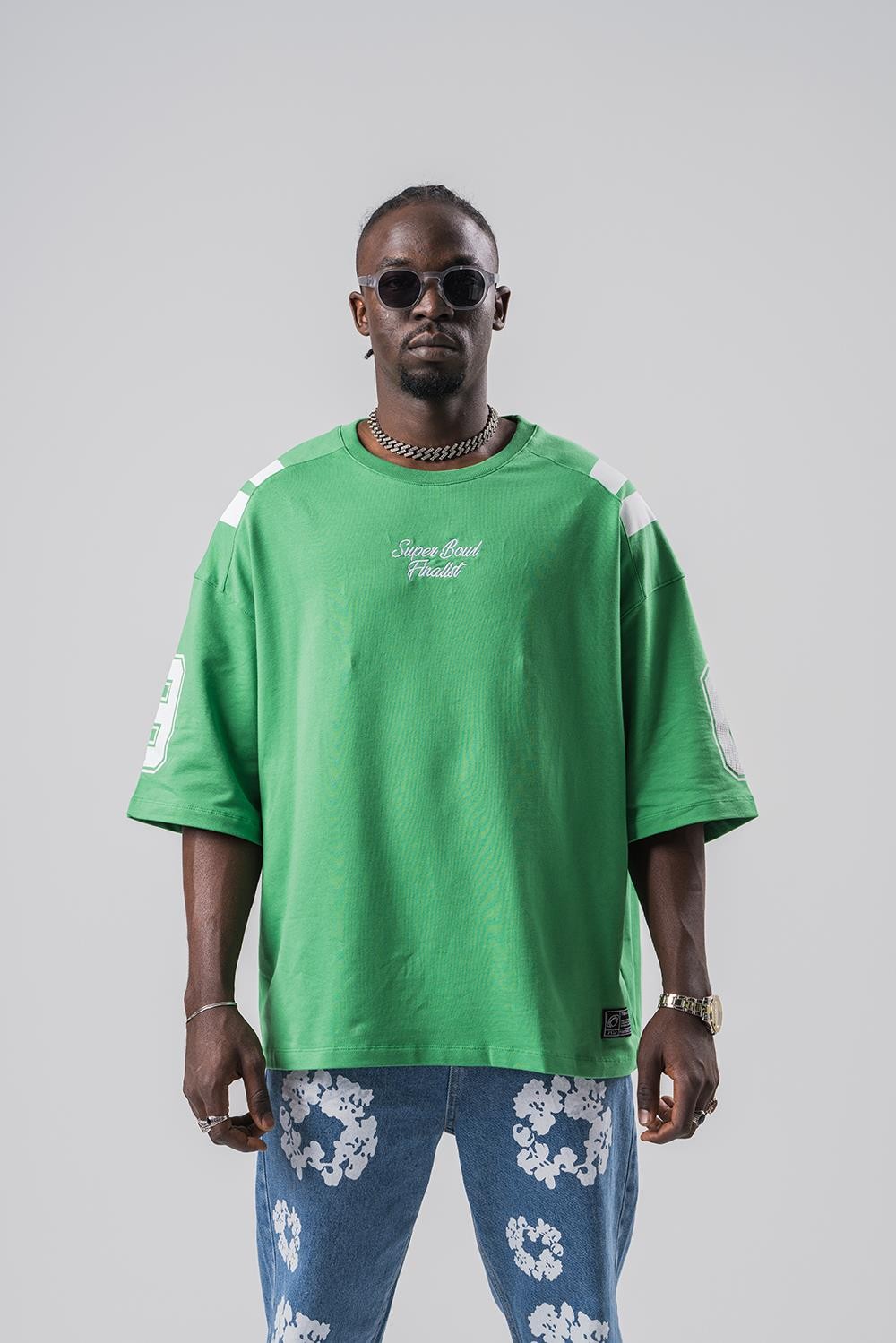 Bowl 90  Bisiklet Yaka Oversize T-shirt