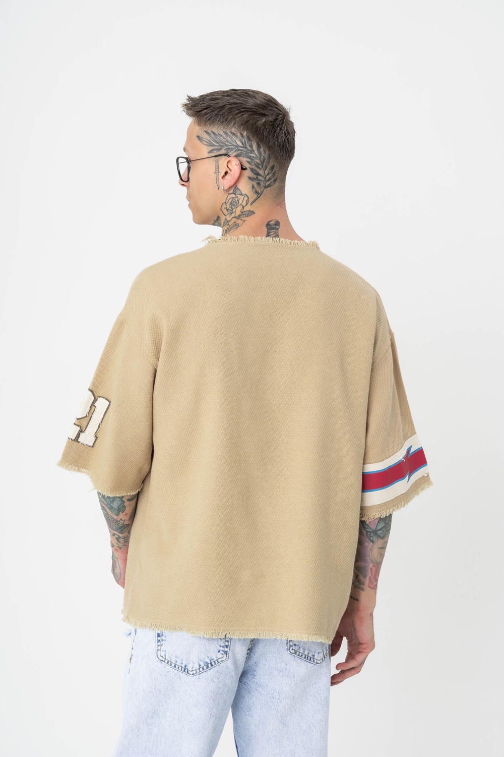 Wicker 21 Pis Dikiş Oversize Koton T-shirt