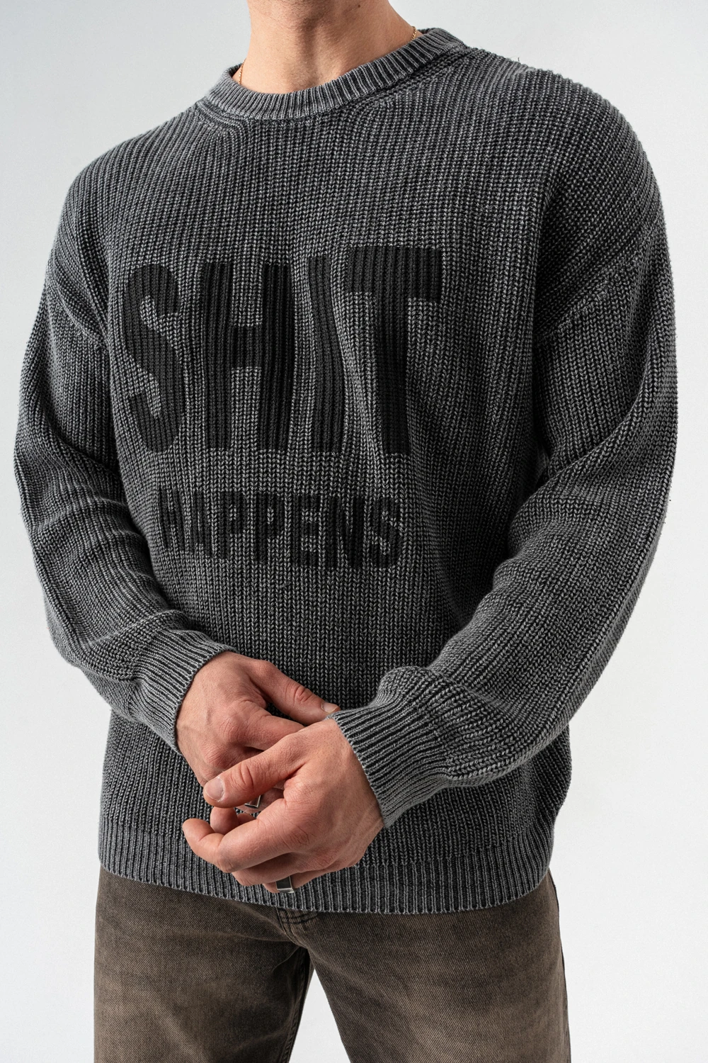 Happens Bisiklet Yaka Triko Kazak