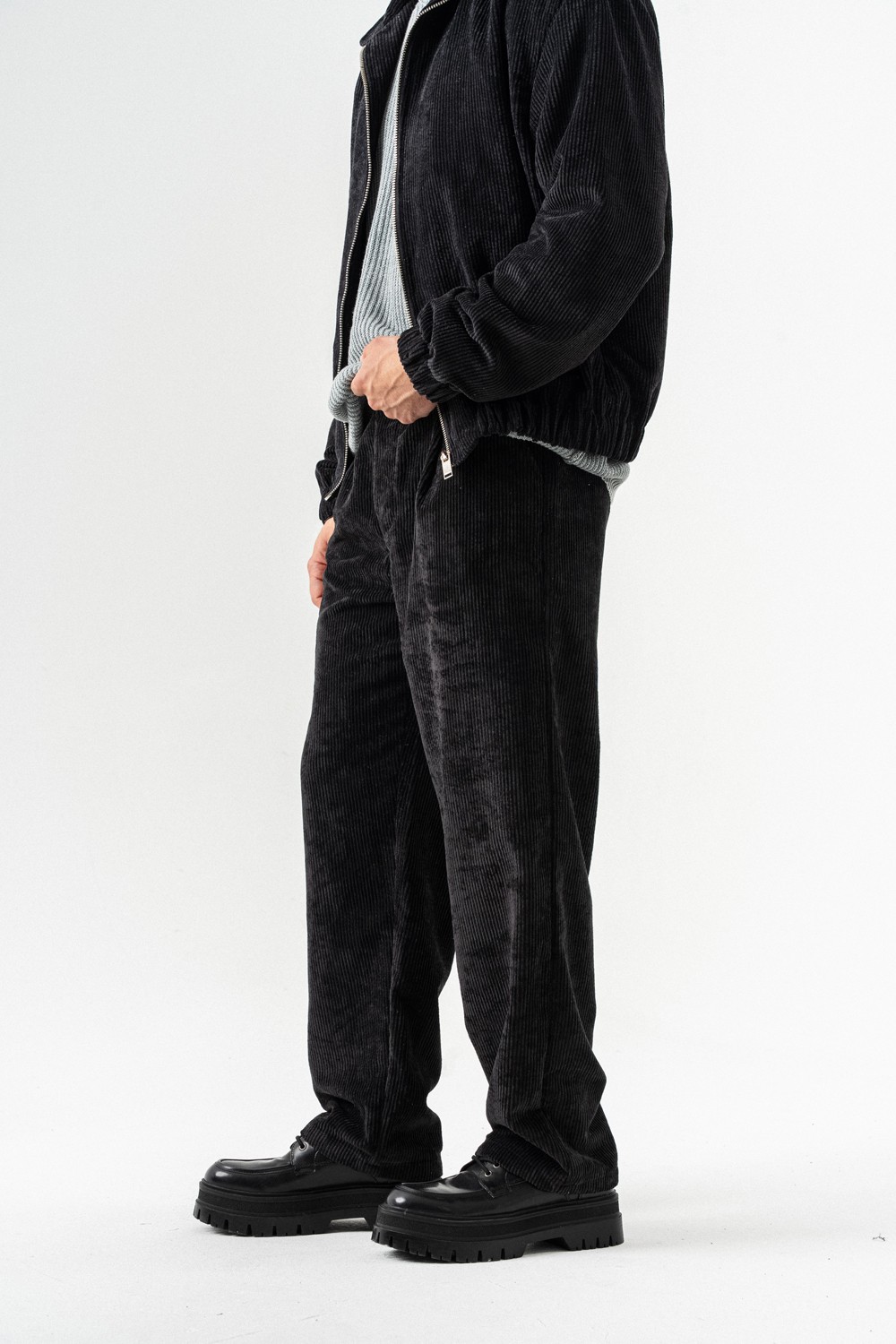 Crossway Kadife Baggy Pantolon