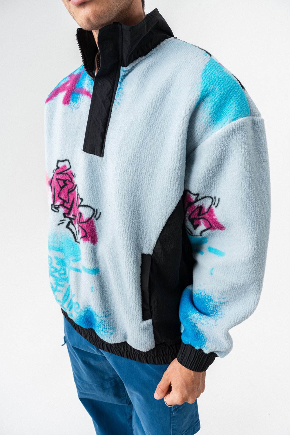 Glacier Peluş Sweatshirt