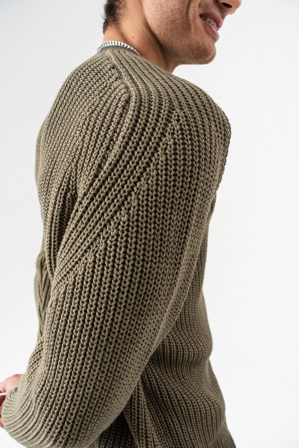 Nightcrawl Bisiklet Yaka Triko Kazak