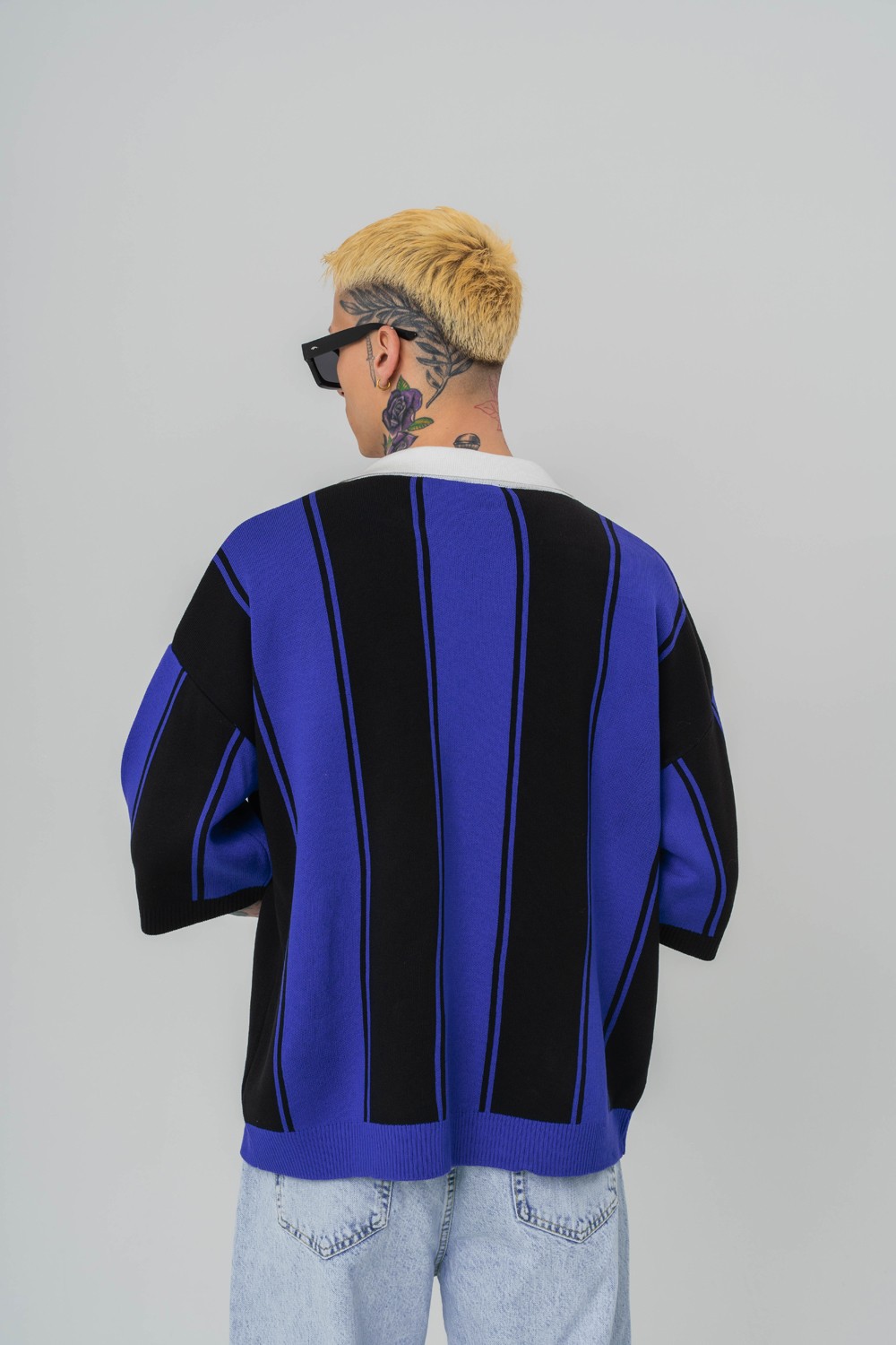 Los Angeles Knit Polo Yaka Triko T-shirt 