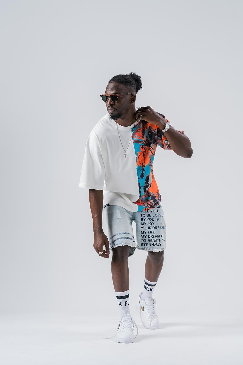 Stand Up  Bisiklet Yaka Oversize T-shirt