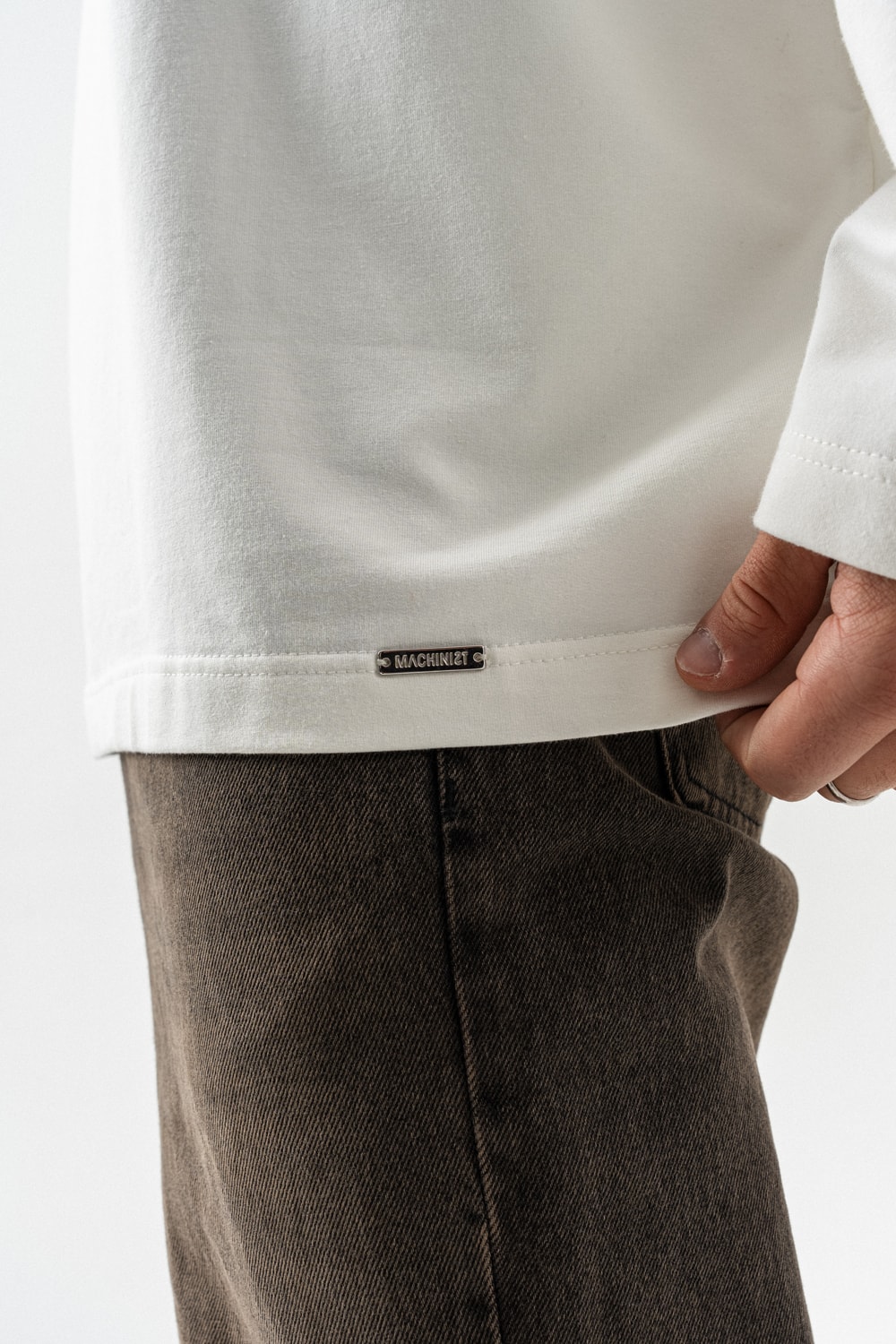 Nullspace Sırt Nakışlı Bisiklet Yaka Sweatshirt