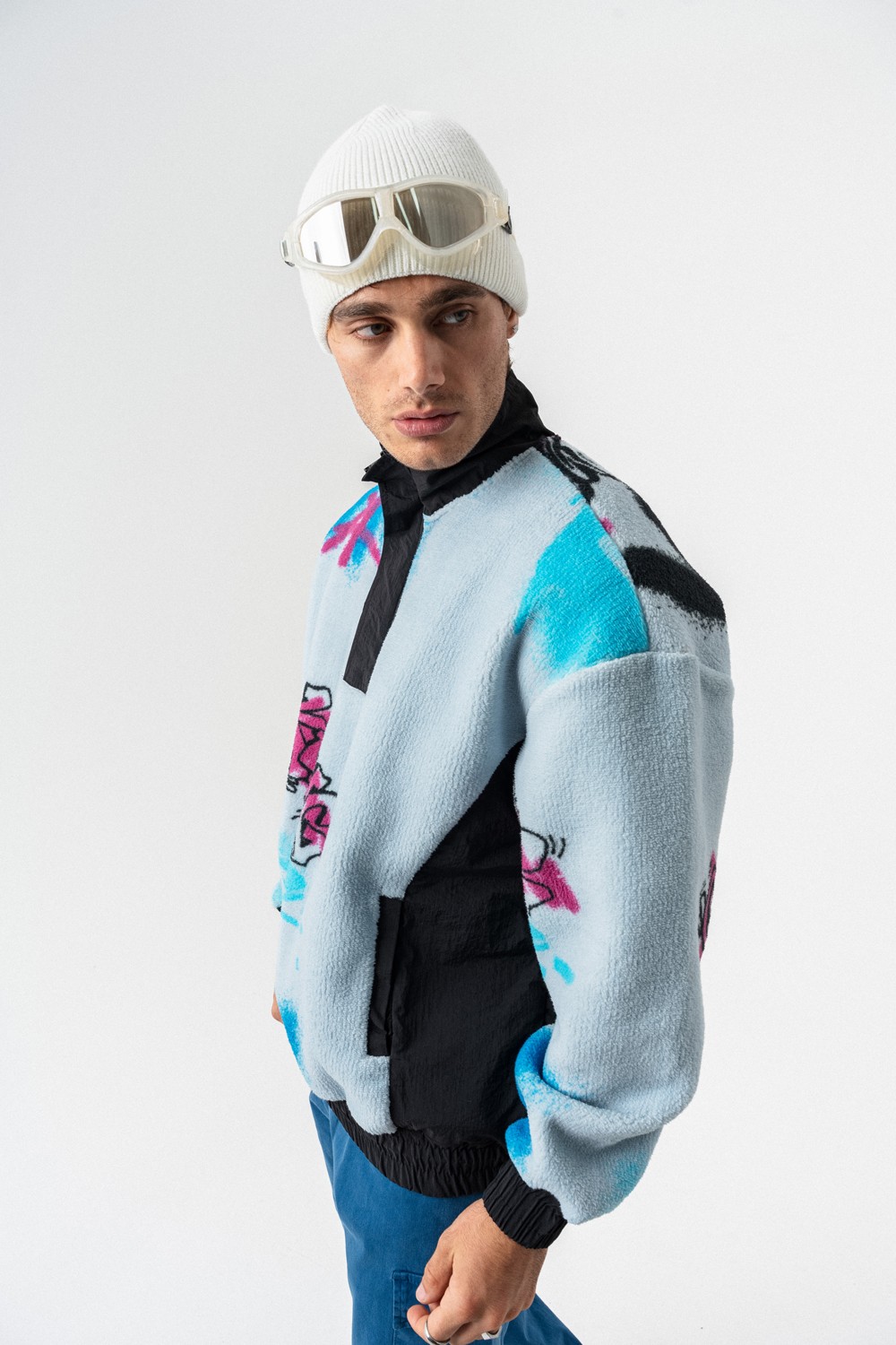 Glacier Peluş Sweatshirt
