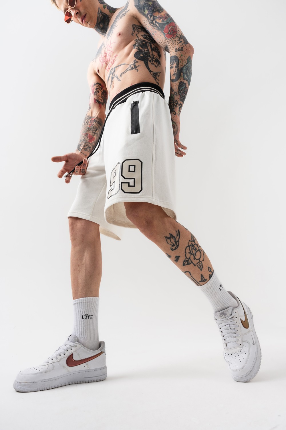 99 Zip Cep Oversize Şort