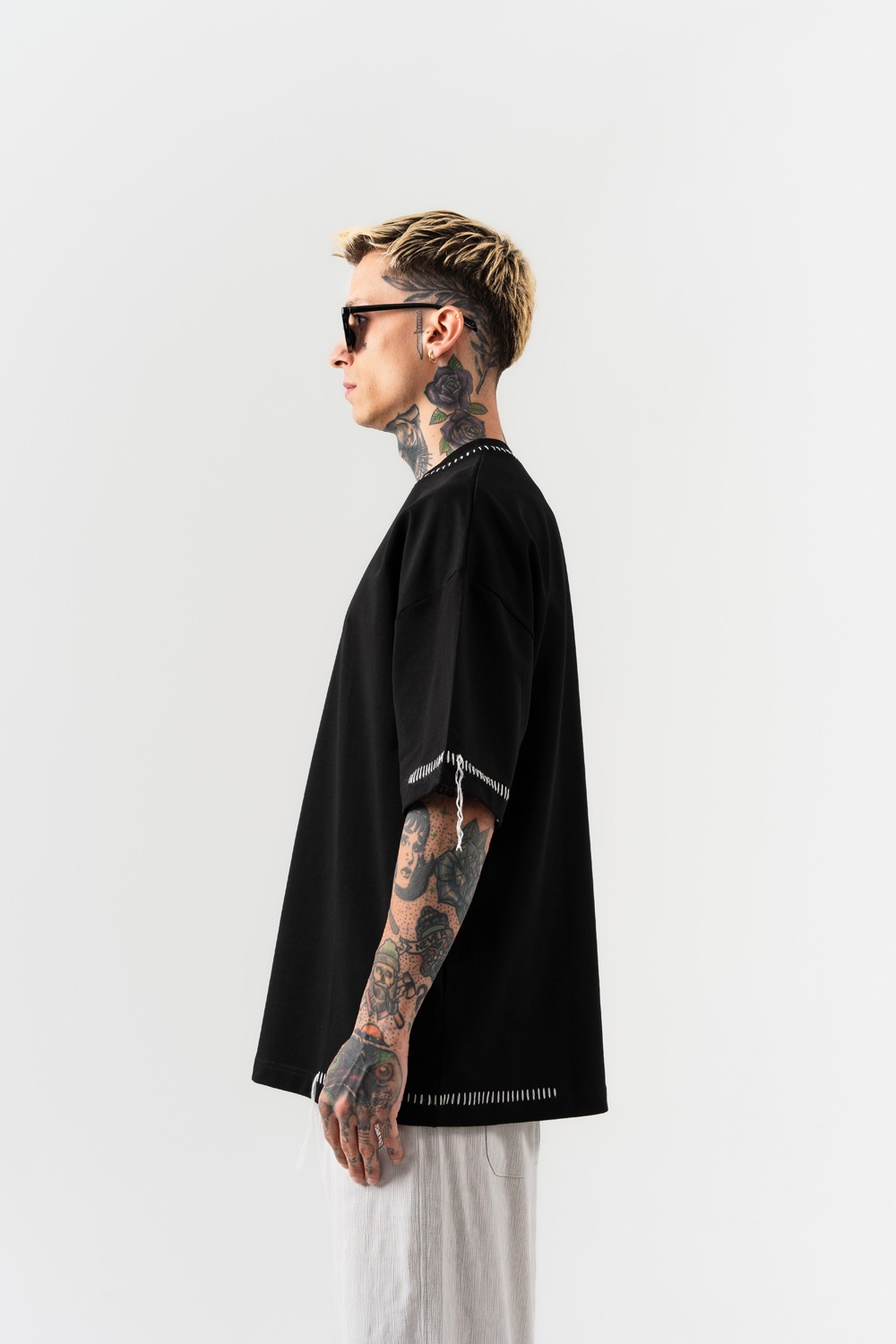 Tailor Dikiş Detaylı Oversize T-shirt