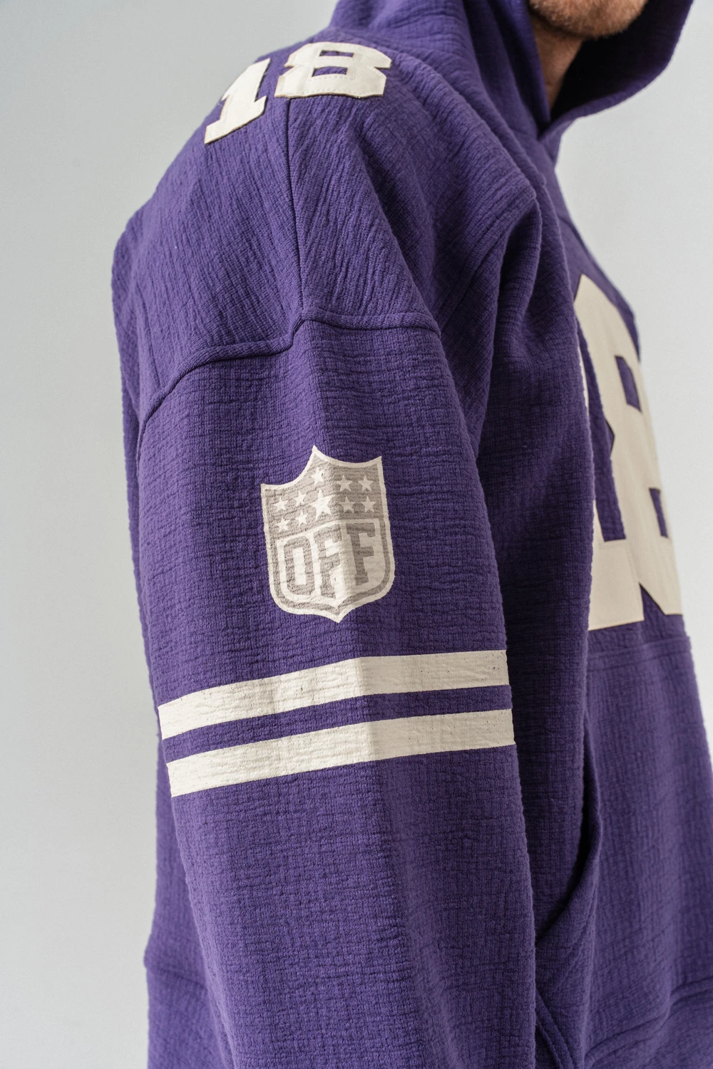 Guard 18 Patch Nakışlı Kapüşonlu Sweatshirt