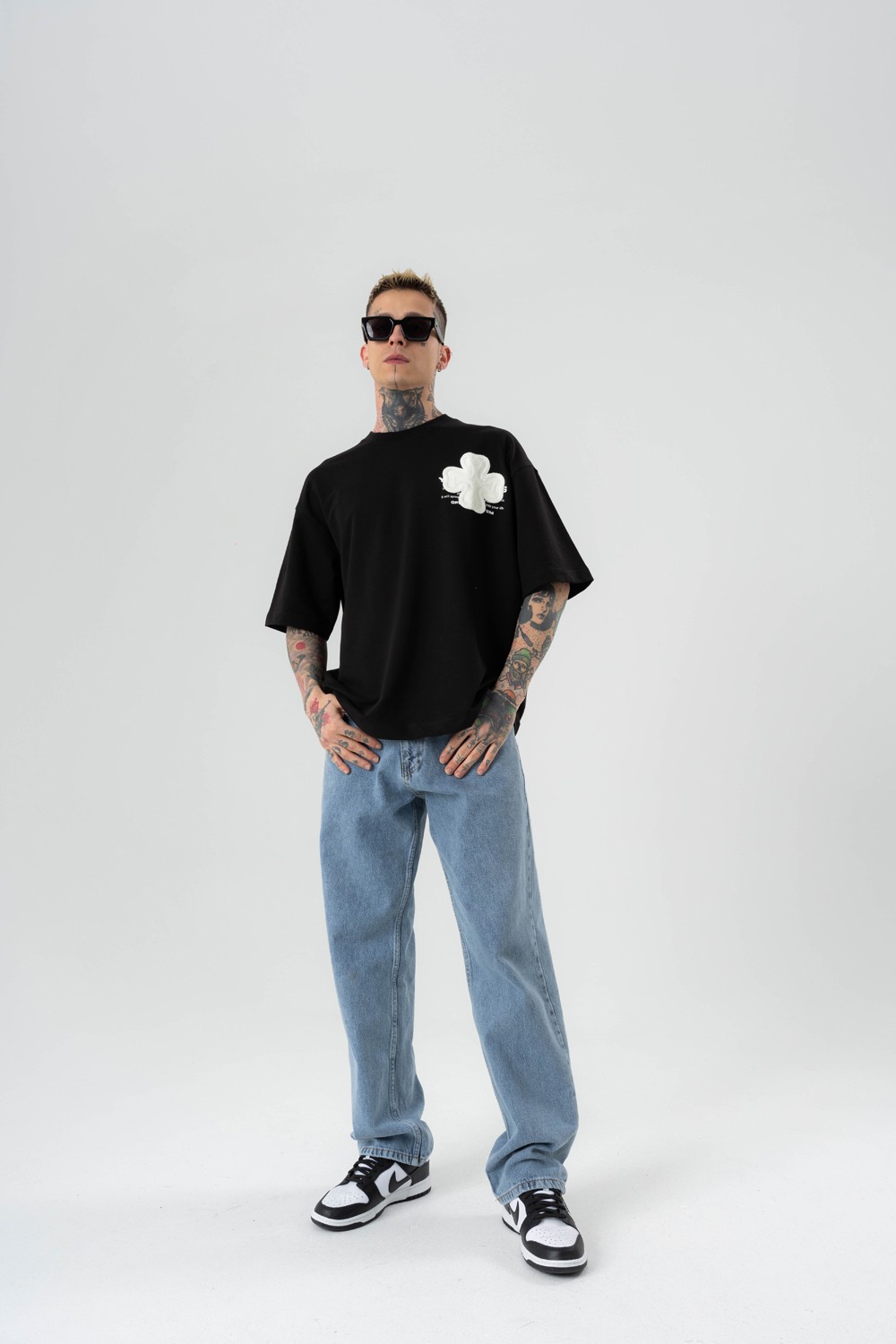Hood Flow Patch Oversize T-shirt