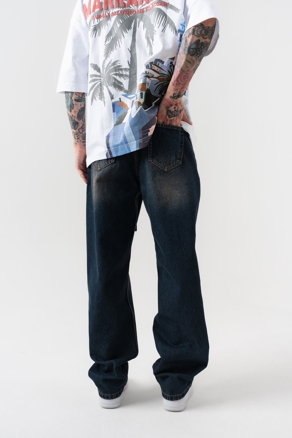 Ghostline Jean Baggy Pantolon