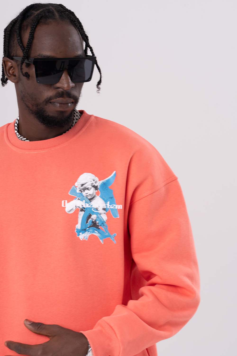 Miracle Bisiklet Yaka Sweatshirt