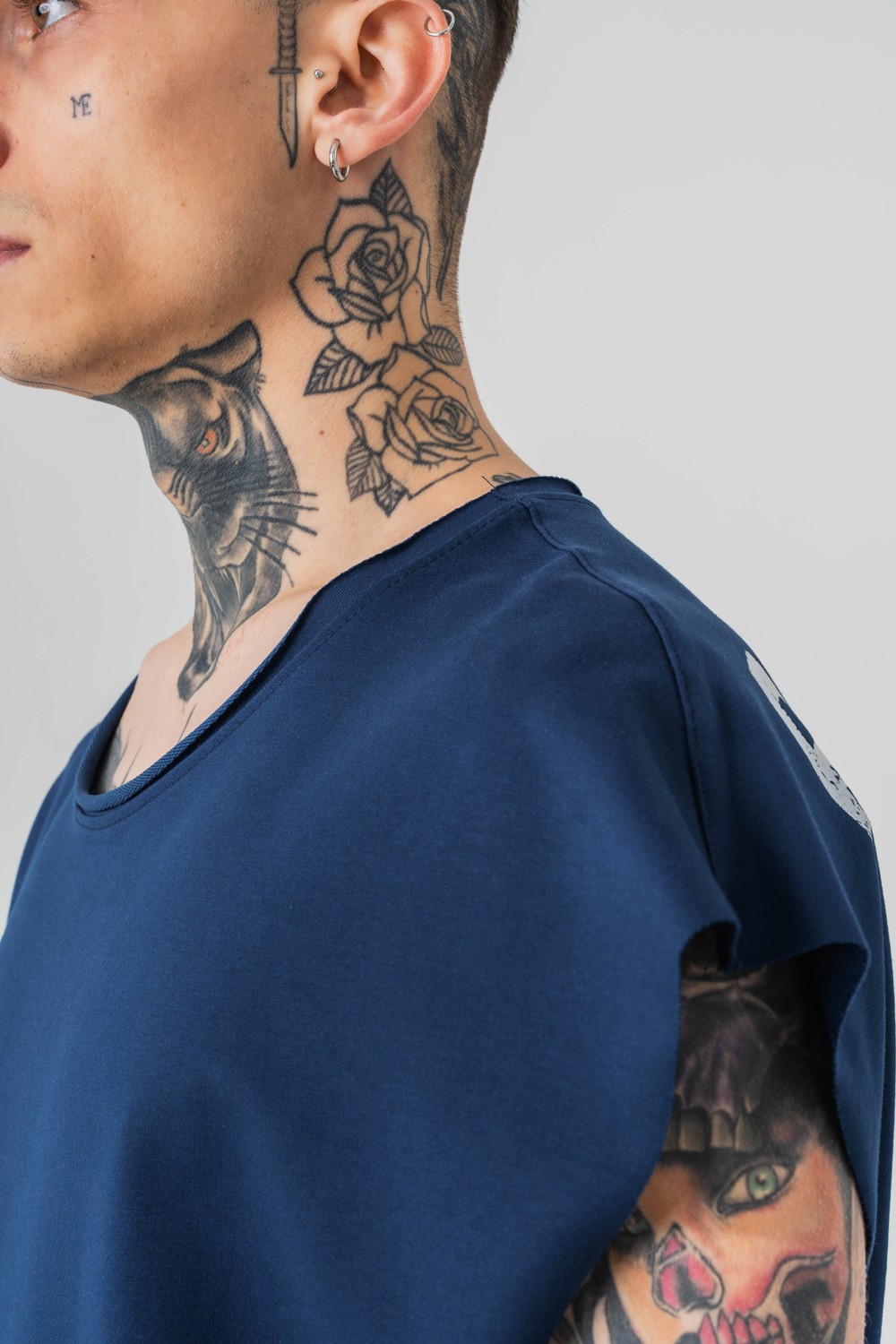 Raw Energy Kolsuz Oversize T-shirt