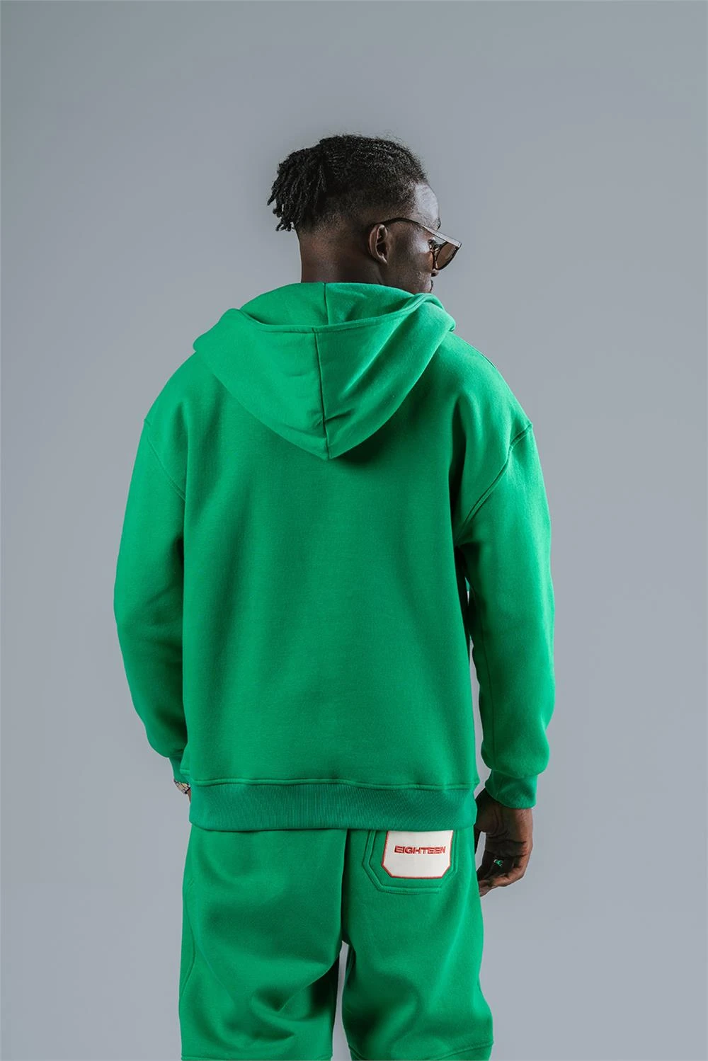 Bear  Atkı Eklentili Hoodie