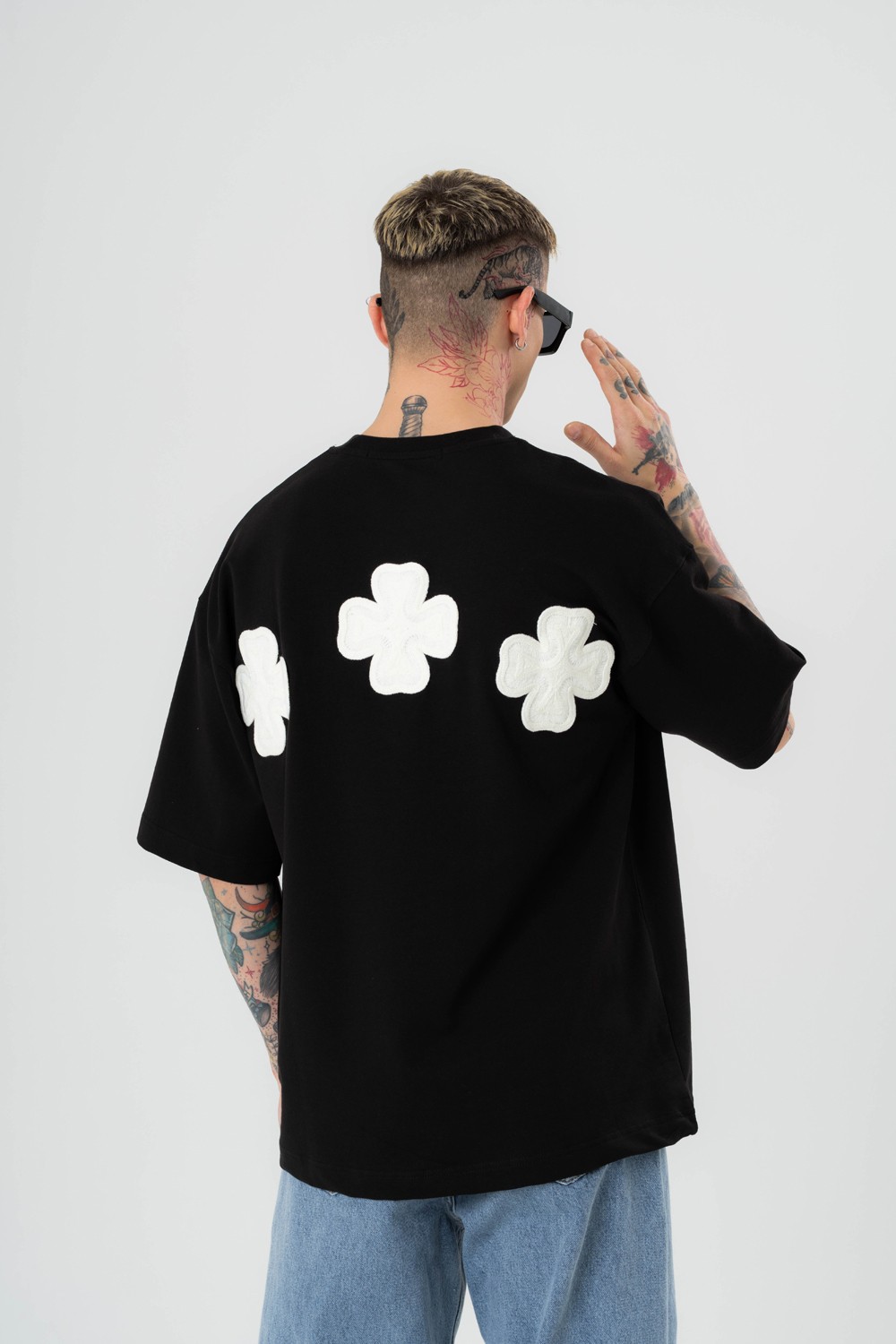 Hood Flow Patch Oversize T-shirt