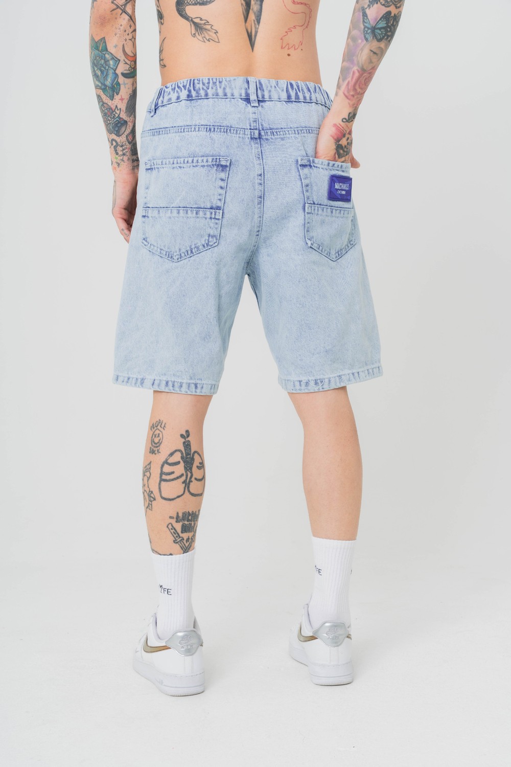 Urban Drip Jean Oversize Şort