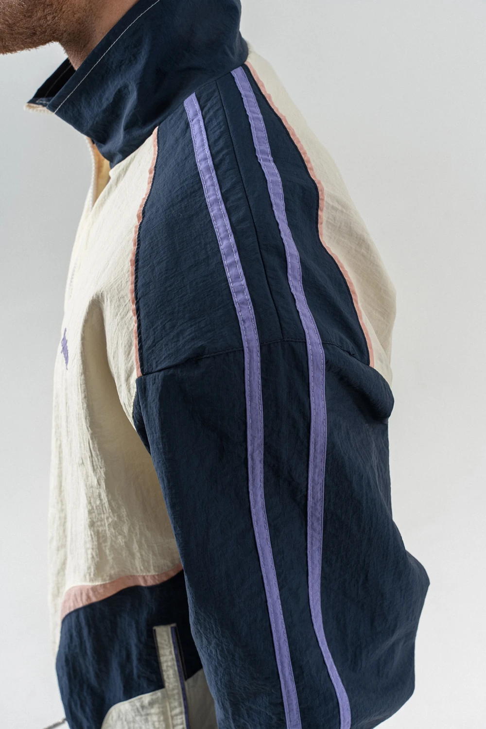 Fallbreak Paraşüt Kumaş Fermuarlı Vintage Rüzgarlık Mont