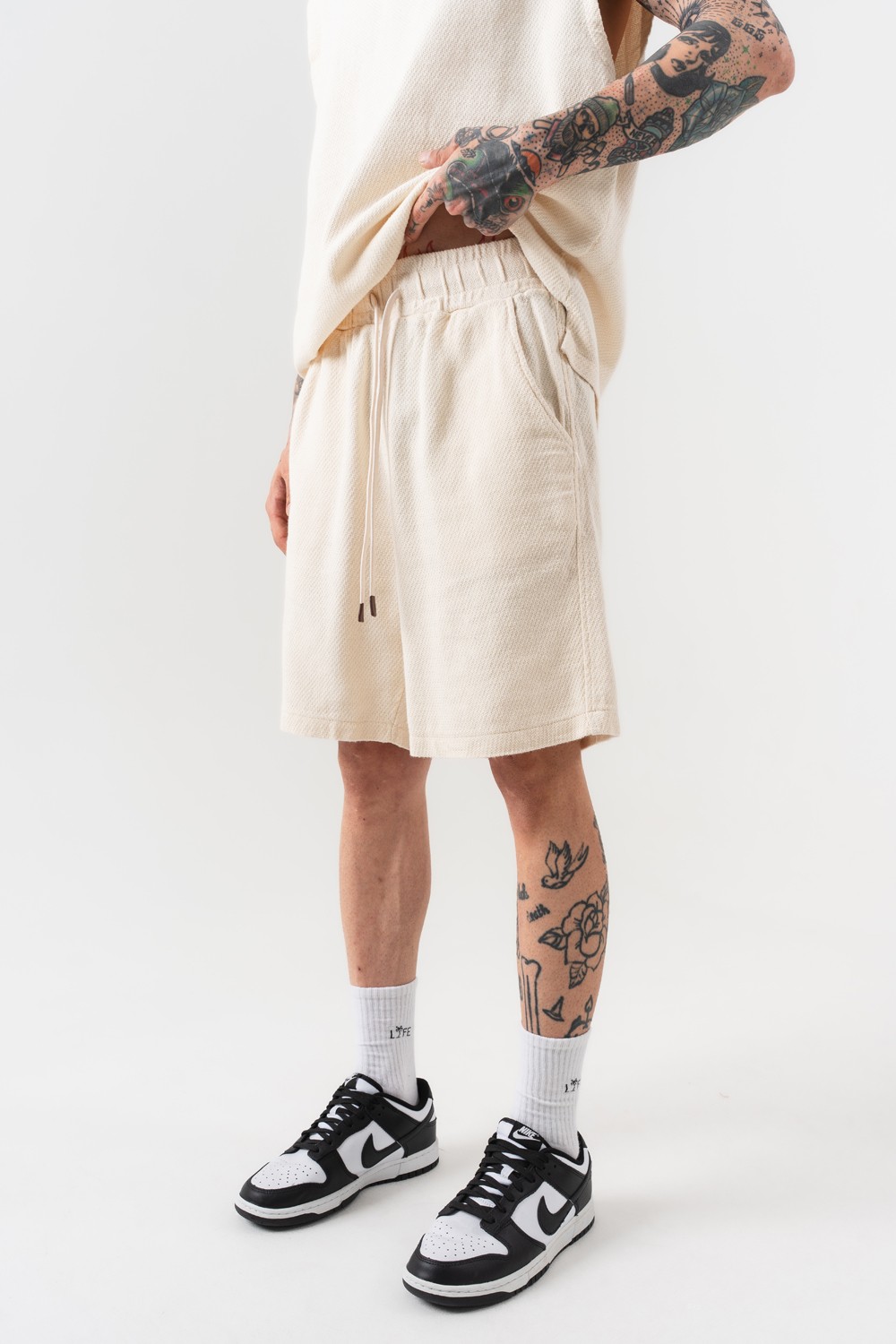 Grime Basic Kolsuz T-shirt ve Şort Takım